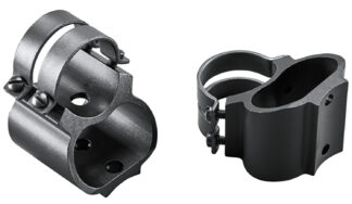 Weaver 49714 See-Thru Scope Rings for Remington 7400/7600, 1 in, Black