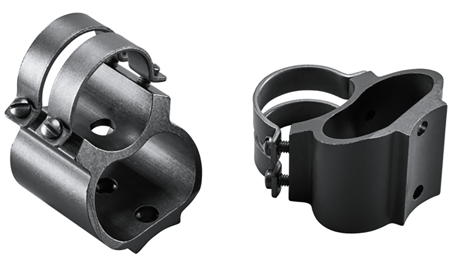Weaver 49714 See-Thru Scope Rings for Remington 7400/7600, 1 in, Black