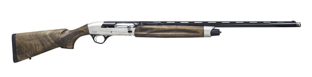 Pointer FT12 12 Gauge Semi-Auto 28 in Barrel 5+1 Walnuts/Silver Fiber-Optic Front Sight