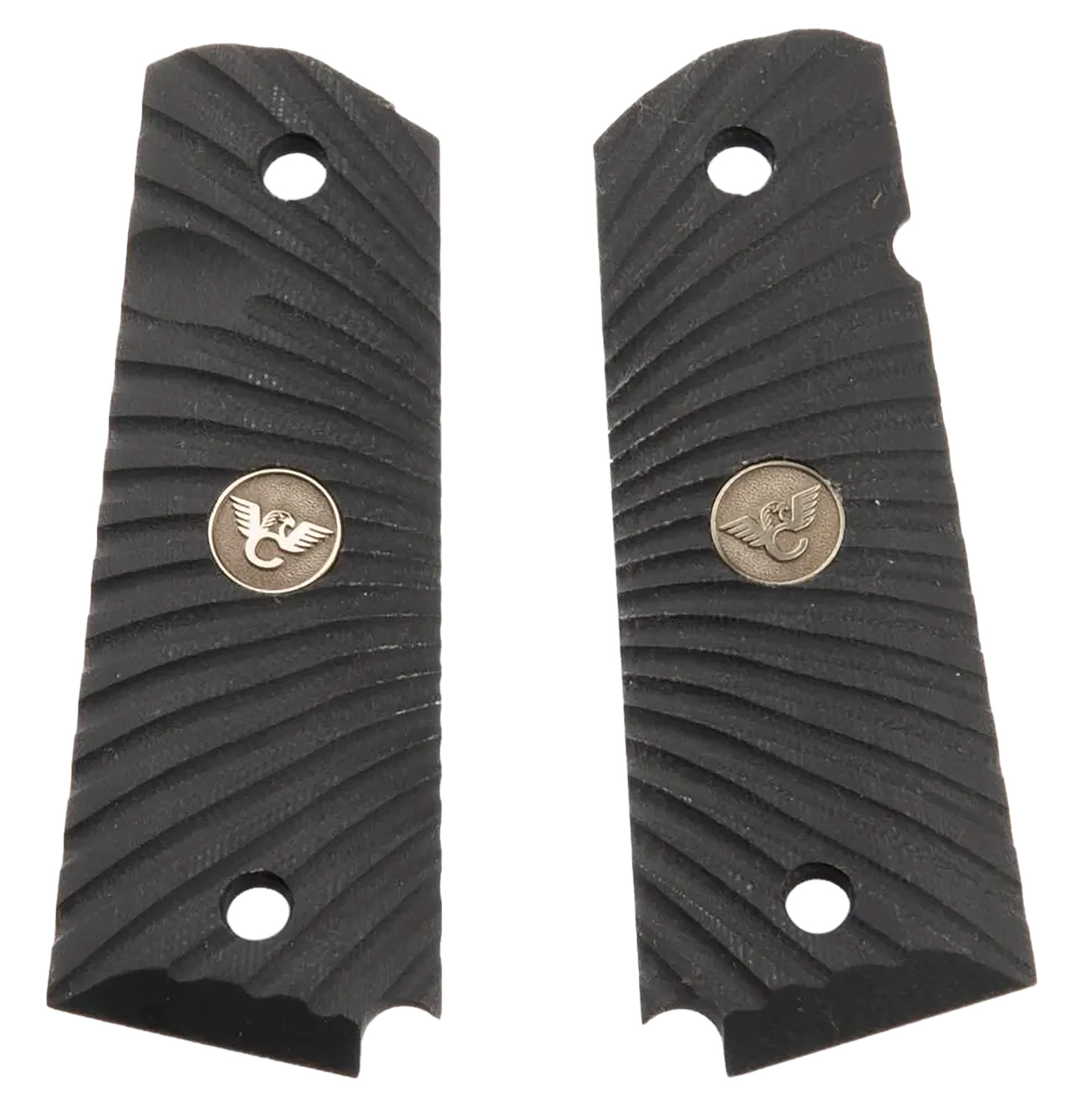Wilson Combat 351AAFS Grip Panels 1911 Black G10 Starburst