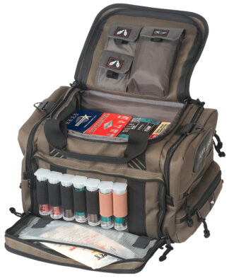 G*Outdoors Sporting Clays Range Bag 1411SC OD Green Nylon, Holds 8-10 Shot Shell Boxes