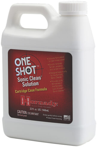 Hornady 043360 One Shot Sonic Clean Gun Solution 32 oz Bottle