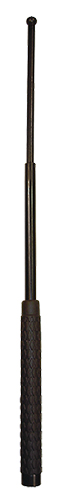 PSP Expandable Baton 26 in Steel Black Rubber Handle