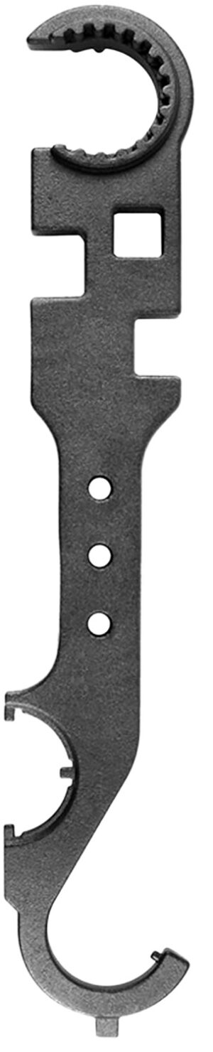 Aim Sports PJTW3 Combo Wrench Tool for AR-15, Black Powder Coated Steel