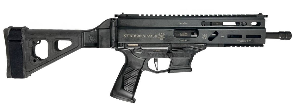 Grand Power Stribog SP9A3G 9mm Semi-Auto 8 in Barrel 30+1 Rds Ambidextrous Safety