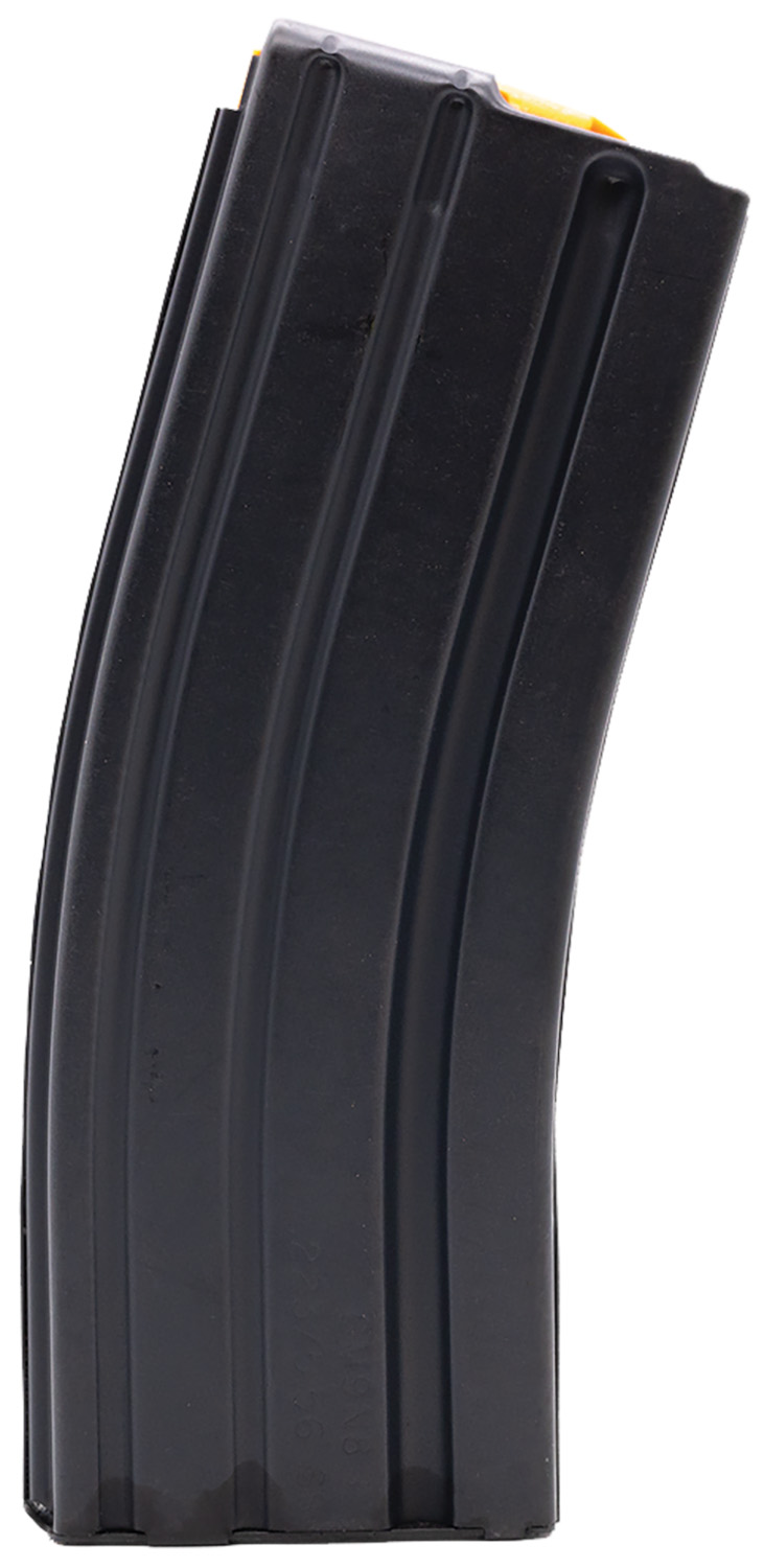 DuraMag 3023041178CPD SS 30rd 223 Rem/300 Blackout/5.56x45mm NATO for AR-15 Black w/ Orange Follower Detachable