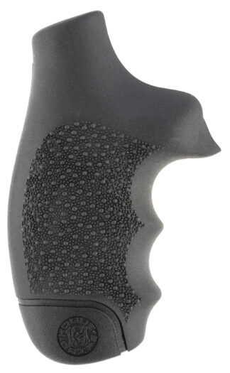 Hogue Monogrip 60100 Cobblestone Black Nylon Grip with Finger Grooves for S&W J Frame Round Butt