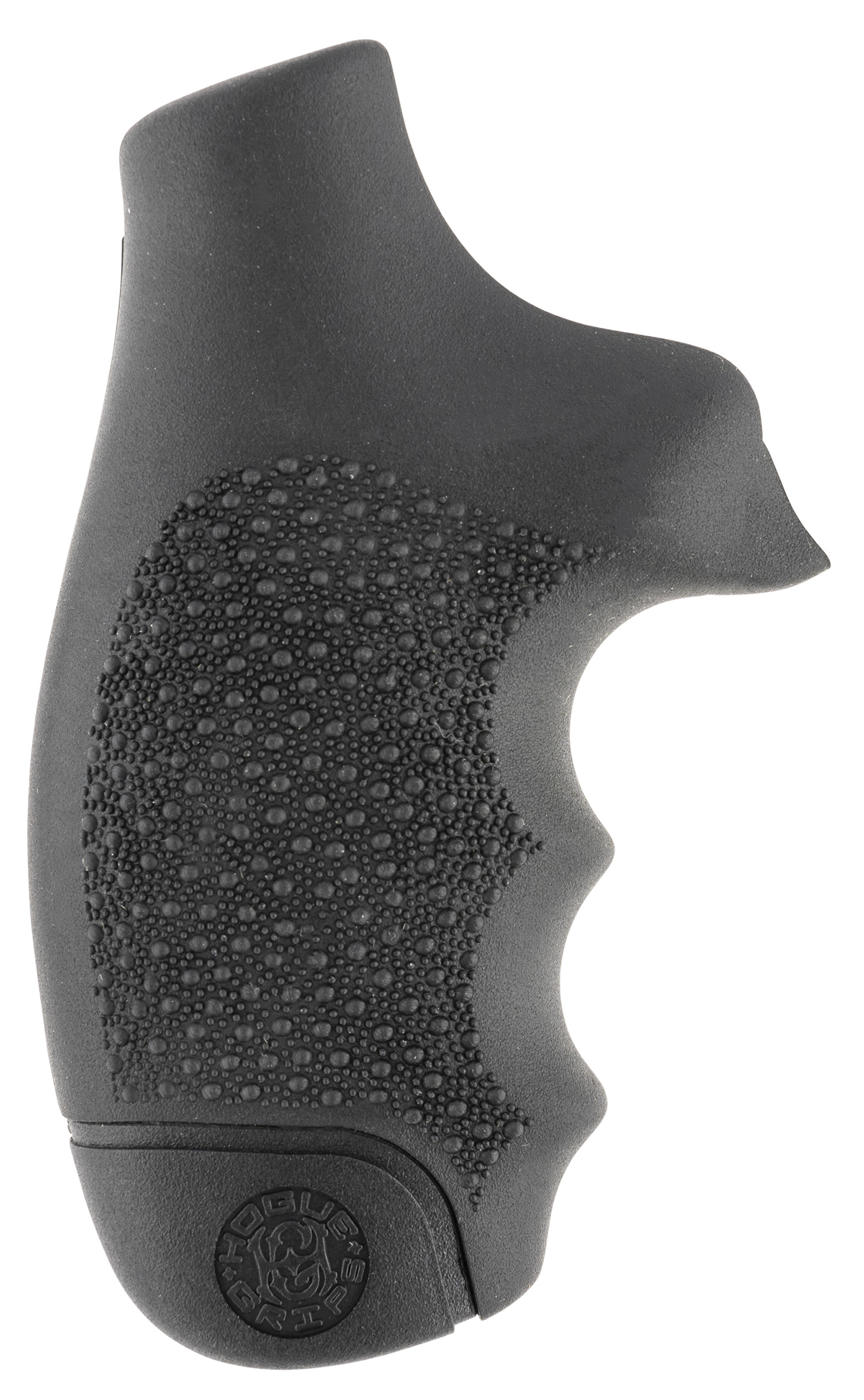 Hogue Monogrip 60100 Cobblestone Black Nylon Grip with Finger Grooves for S&W J Frame Round Butt