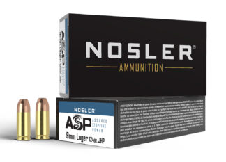 Nosler 51054 Assured Stopping Power 9mm 124 gr JHP Hollow Point, 50rd