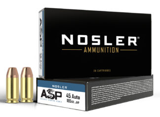 Nosler ASP .45 ACP 185 Grain JHP 50 Rounds Per Box