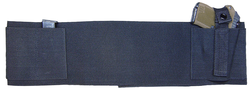 PSP Belly Band Black Elastic Concealment Holster