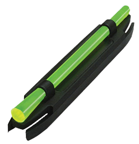Hi-Viz S200G S-Series Fiber Optic Front Sight, Green Bead on Black Base