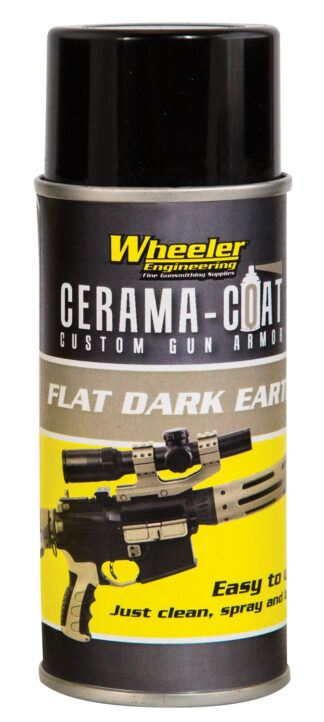 Wheeler Engineering Cerama-Coat Firearm Coat, Matte Flat Dark Earth Finish, 4 oz Can