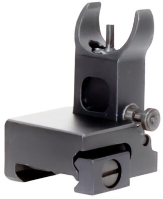 Aim Sports MT200 AR-15 Low Profile Front Flip-Up Sight, Black Anodized