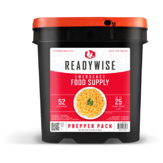 Readywise Prepper Pack Freeze-Dried Meals, 52 Servings