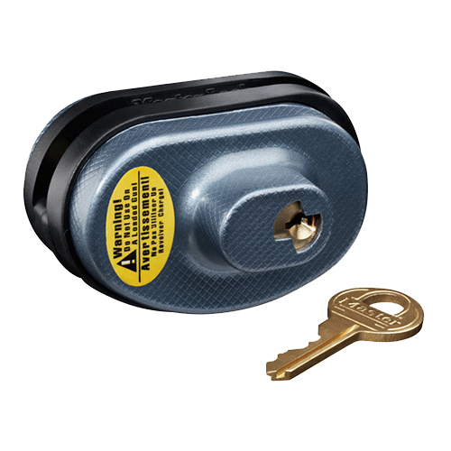 Master Lock 90KADSPT Keyed Alike Trigger Guard Lock, Blue Steel/Zinc