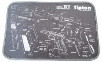 Tipton 558680 Maintenance Mat  Black/Gray Neoprene Top w/Rubber Back 11"x17" 1911 Parts Diagram