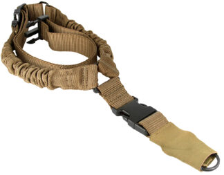 Aim Sports One Point Bungee Rifle Sling Tan 26"