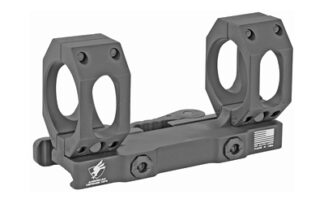 American Defense Mfg AD-RECON-SL 34mm Picatinny QD Auto Lock Scope Mount, 2 in Offset, High, Black