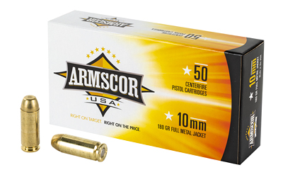 Armscor 10mm 180-Grain FMJ 50-Round Box