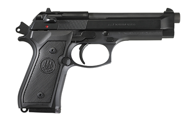 Beretta M9 9mm Semi-Auto Pistol 4.9 in Barrel, Fixed 3-Dot Sights