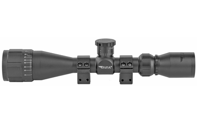 BSA Sweet 17 3-9x40 Adjustable Objective AO Rifle Scope, 30/30 Duplex Reticle