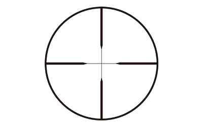 BSA Sweet 17 3-9x40 Adjustable Objective AO Rifle Scope, 30/30 Duplex Reticle