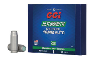 CCI Hevi-Bismuth 10mm 95 gr #8 Shot Lead-Free Shotshell, 10 Rounds Per Box