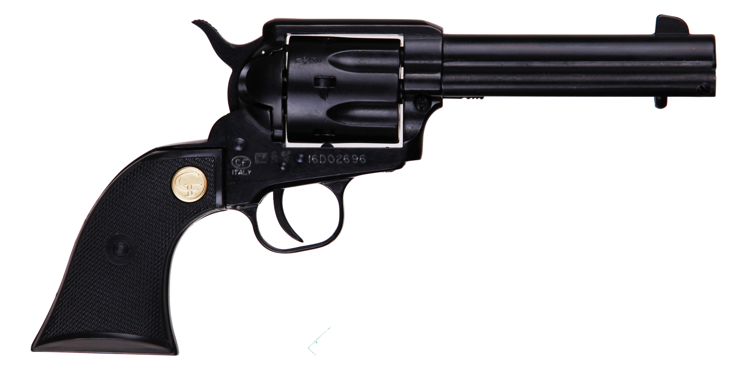 Chiappa 1873-22 Single-Action Revolver, Dual .22 LR/.22 WMR, 4.75 in Blued, 6 Rounds