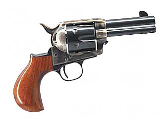 Cimarron Thunderer Single Action Revolver, .45 Colt, 3.5 in, 6 Rounds, Blued/Color Case Hardened