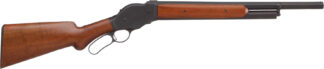 Cimarron 1887 Terminator Lever Action 12 Gauge 20 in Blued Steel Fixed Wood Stock
