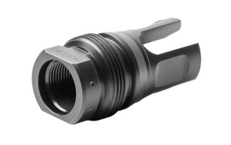 Dead Air Silencers Xeno GOV 3-Prong Flash Hider 9mm, 5/8x24, Black