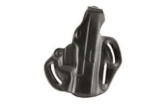 DeSantis Gunhide Thumb Break Scabbard Belt Holster Glock 19/19X/23/32/36/45, Right Hand, Black Leather