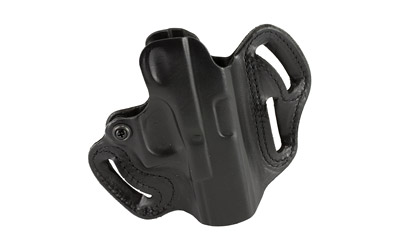 DeSantis Speed Scabbard Belt Holster for Glock 19/19x/23/36/45 (Right Hand) Black Leather
