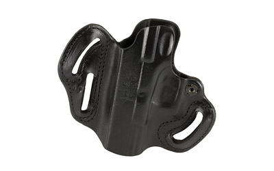 DeSantis Speed Scabbard Belt Holster for Glock 19/19x/23/36/45 (Right Hand) Black Leather
