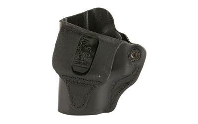 DeSantis Mini Scabbard Belt Holster for Glock 43/43X, Right Hand, Black Leather