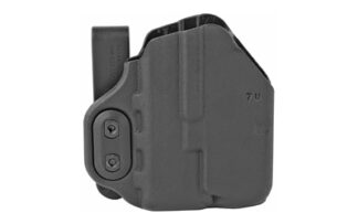 DeSantis Slim-Tuk IWB Holster for Springfield Hellcat with TLR-6, Ambidextrous, Black