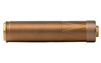 Energetic Armament Sonus 9mm Ultrlight Suppressor 1/2x28 Thread, Burnt Bronze
