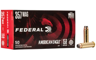 Federal American Eagle .357 Magnum 158gr Jacketed Soft Point 50 Rounds
