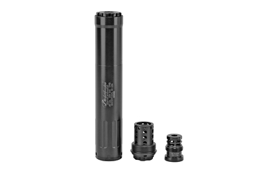 Griffin Armament Bushwhacker 46 Modular Suppressor, 5/8-24, Black, 46 Cal