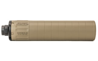 Griffin Armament Sportsman Ultra Light 36 HD .36 Cal Suppressor, 1.375x24, Flat Dark Earth