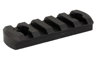 Kinetic Development Group TAP5-102 M-LOK 5-Slot Picatinny Rail Section, Black Anodized