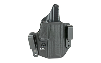 LAG Tactical Defender H&K VP9 Kydex Holster, OWB/IWB, Right Hand, Black Finish