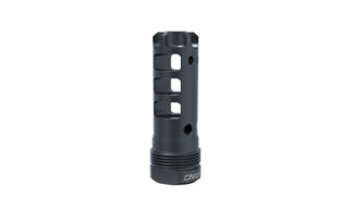 Lantac USA Dragon Plan B Muzzle Brake 9mm, QPQ Black, 1/2x28 Thread