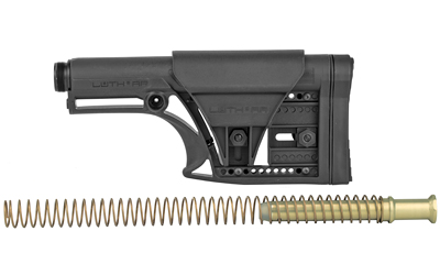 Luth-AR MBA-1 Adjustable Mil-Spec Rifle Buttstock Kit, Black, .223
