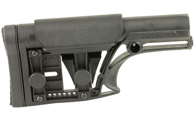 Luth-AR MBA-1 Rifle Buttstock for AR-15/AR-10 Rifle-Length A2 Buffer Tube, Black