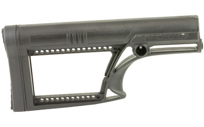 Luth-AR MBA-2 Skullaton Fixed Rifle Stock for AR-15/AR-10 Rifle-Length A2 Buffer Tube, Black