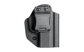 Mission First Tactical P365 Ambidextrous IWB/OWB Holster, Matte Black Kydex