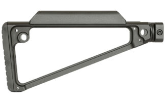 Midwest Industries Triangle Fixed Stock Black 6061 Aluminum