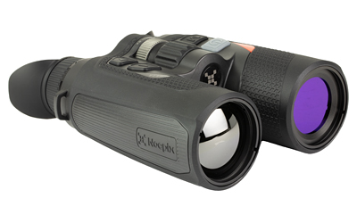 NOCPIX Quest 4x Thermal Binocular W/ 50mm Objective and 1000 Yard Laser Rangefinder, Black